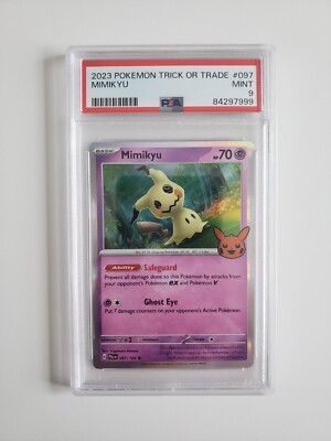 ミミッキュ　ポケカ　トリックオアトレード2023 2023 Pokemon TCG Trick Or Trade Mimikyu PSA 9 | eBay