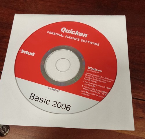 DISC ONLY - Intuit Quicken Basic 2006 For Windows - Imagen 3 de 5