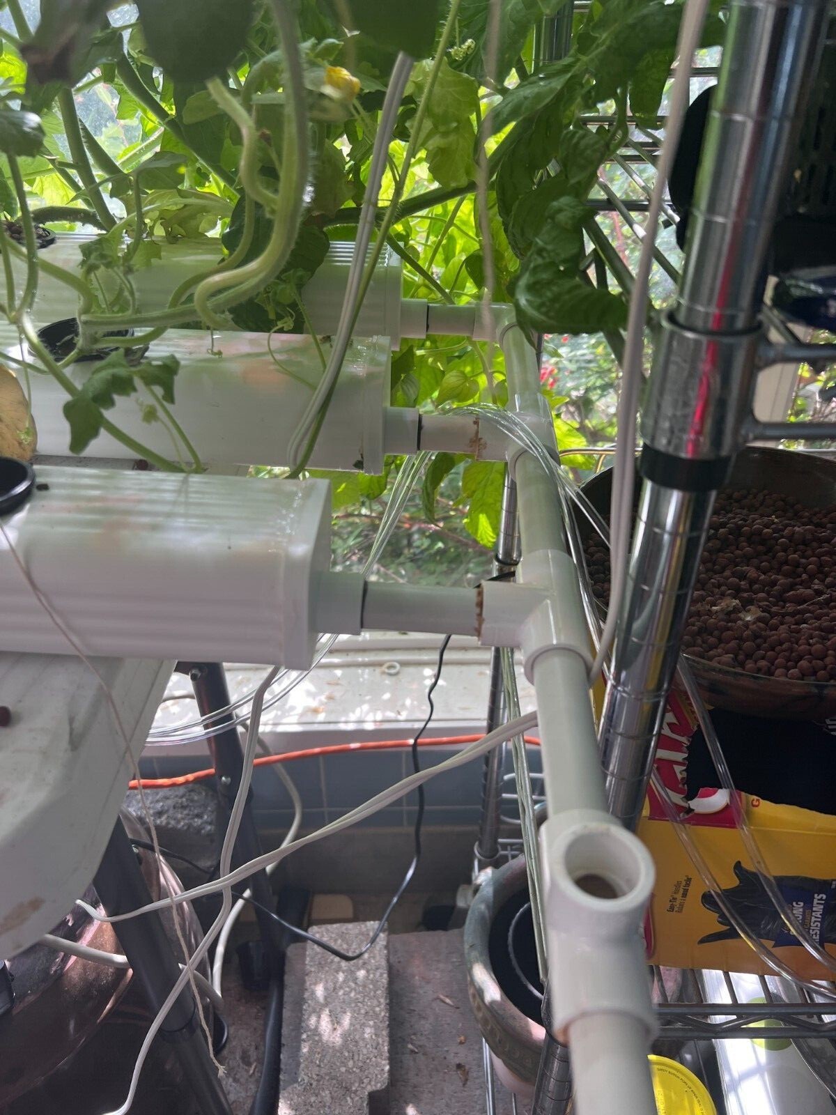 Hydroponic Endcap for Garden or Downspout DIY System 2x3 eBay