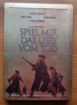 Spiel mir das Lied vom Tod Steelbook Blu ray | DVD Größe