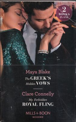 The Greeks Hidden Vows / My Forbidden Royal Fli... - Maya Blake - Acceptable ...