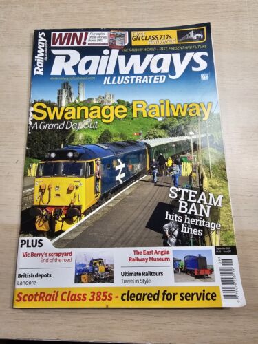 Revista Railways Illustrated Edición 187 septiembre 2018 Swanage GN Clase 717 - Imagen 1 de 8