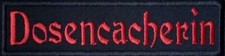 Can Cacher Geocaching .... Patch Patch 12x3 cm 861 