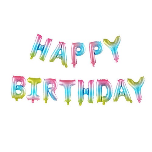 Happy Birthday Foil Balloons Banners Inflatable Reusable Supply Party Decoration - Picture 26 of 31