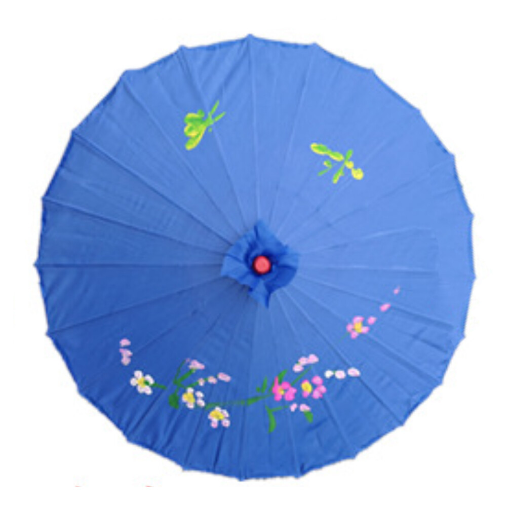Colored Photo Props Oil Paper Umbrella Art Decoration Bamboo Wedding