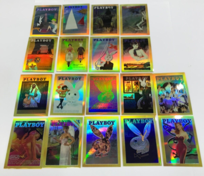 PLAYBOY　プレイボーイ　トレーディングカード 1995 PLAYBOY 40 YEARS CHROMIUM CARD SERIES 2 18-REFRACTOR CARD
