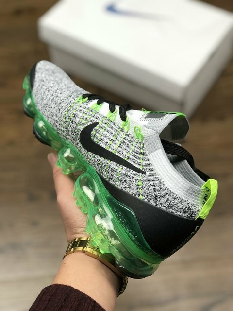 nike flyknit racer rough green