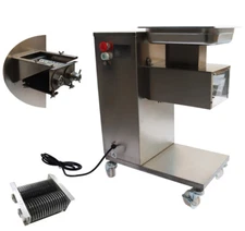 8mm Commercial Electric Meat Slicer Cutter 110V for Pork Beef Mutton Pickles New