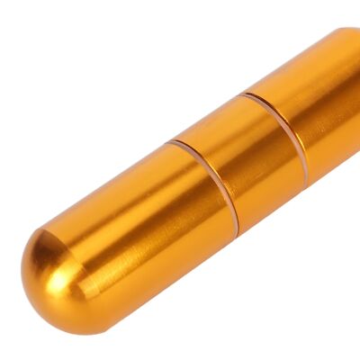 Portable Aluminum Alloy Cigarette Storage Tube Waterproof Cigarette  Container
