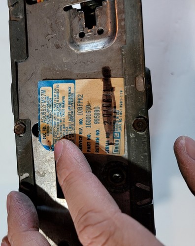 Vintage OEM GM Delco AM/FM Radio 16001650 GM-2700M Buick Chevy Pontiac - Picture 4 of 5