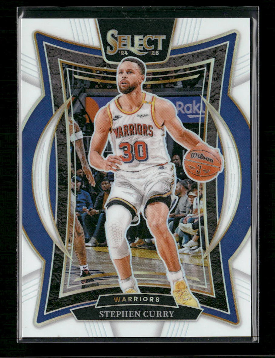 Stephen Curry 2024-25 Panini Select White Prizm Stephen Curry #7 /149