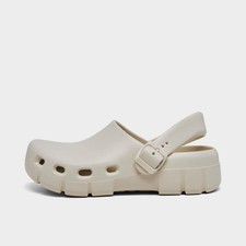 Zoccoli scarpe donna Birkenstock Birki Flow EVA guscio d'uovo 1027706 250