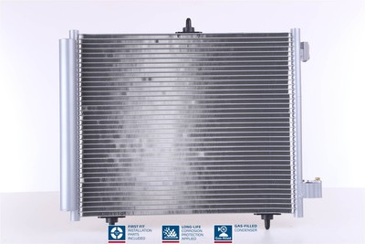 94595 NISSENS Kondensator, Klimaanlage für CITROËN,DS,OPEL,PEUGEOT,RENAULT,VAUXH