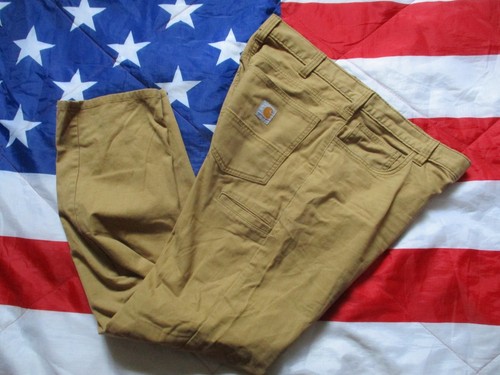echte Carhartt USA Rugged Flex CANVAS Arbeitshose / Jeans Relaxed Fit 34 - 36 X 32