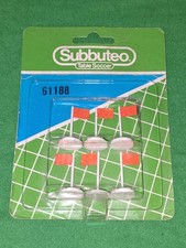 Rare Subbuteo 61188 (C188) Blister Pack Unopened Orange Corner Line Flags Carded