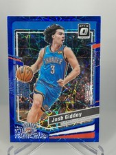 2023-24 Panini Donruss Optic - Josh Giddey #33 Blue Velocity Prizm