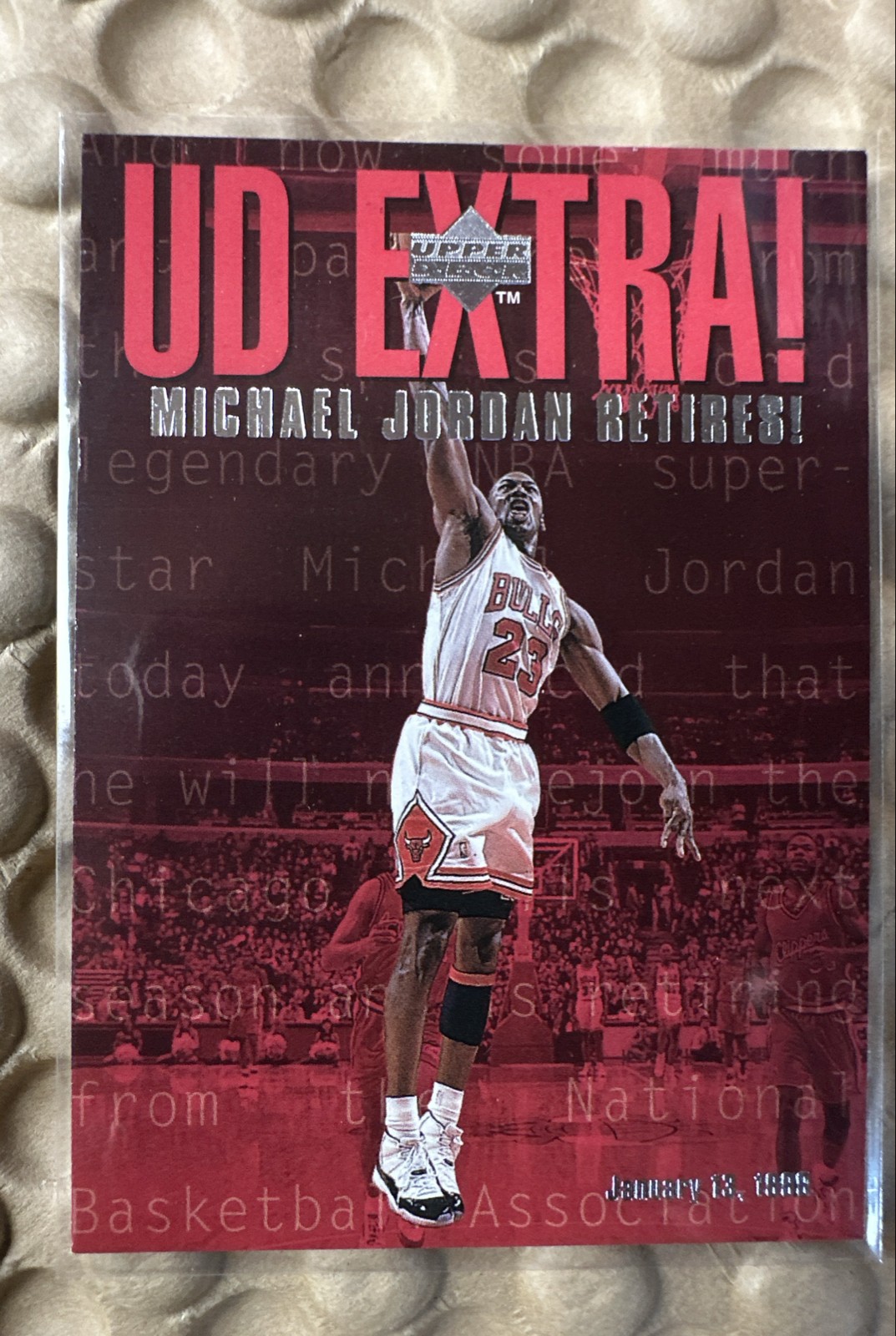 1998-99 Upper Deck - Ud Extra! Michael Jordan #UDX
