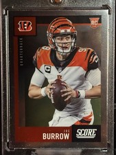 2020 Panini Chronicles - Score Update Rookies Joe Burrow #441 Silver (RC)