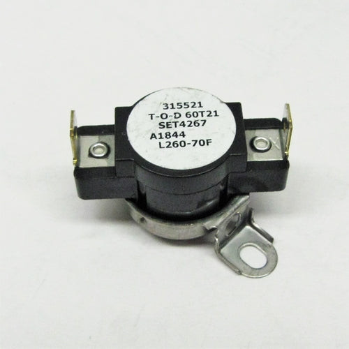 # 824644-1 For Kenmore Dryer Flush Mount L260 Thermostat Replacement