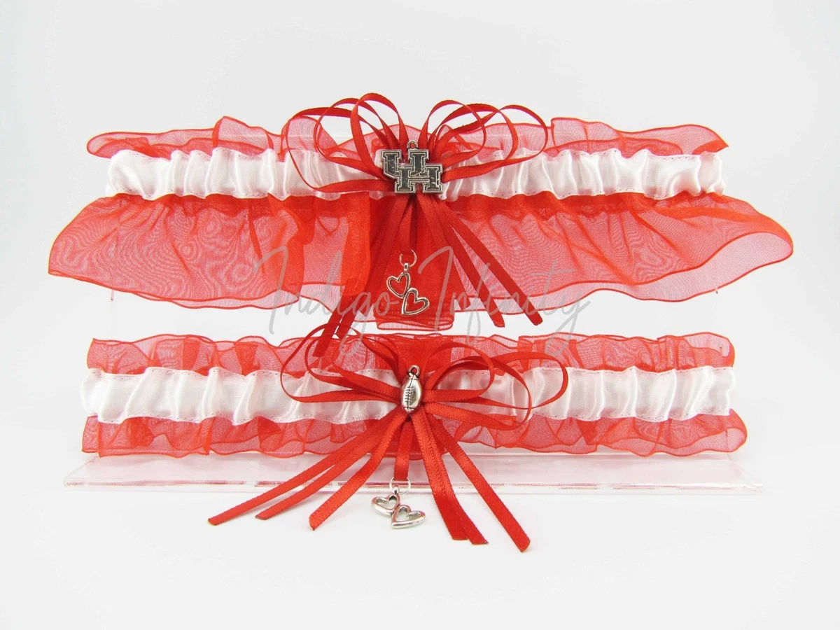 Red Bridal Garters for sale