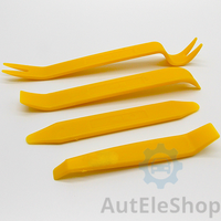 4 Tlg Auto KFZ Clip Ausbau Entferner Hebel Werkzeug Reparatur Verkleidung Keil