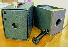 Kodak brownie no 2 model B 1891-1902 Rare insert LOOK camera 120 film