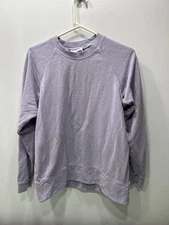 Jungmaven Crux Cropped Sweatshirt French Terry Misty Lilac Woman's XS Rare Color