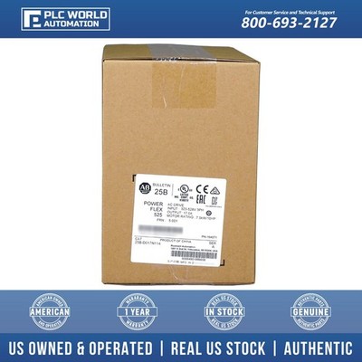 Allen Bradley 25B-D017N114 Ser A PowerFlex 525 AC Drive 7.5kW 10Hp, New Sealed