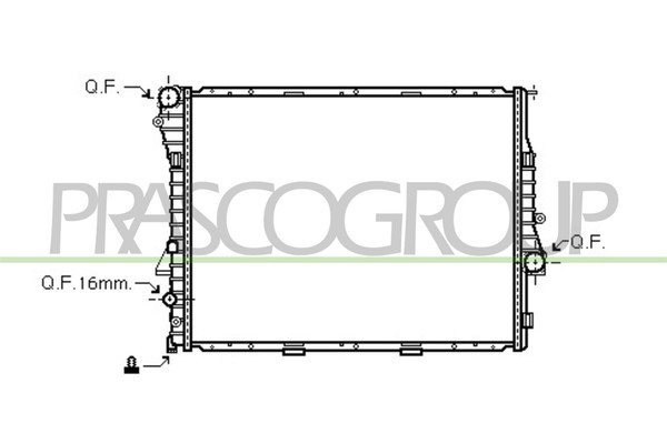 Prasco KüHler WasserküHler MotorküHler FüR BMW X5 3.0D 4.4I-image