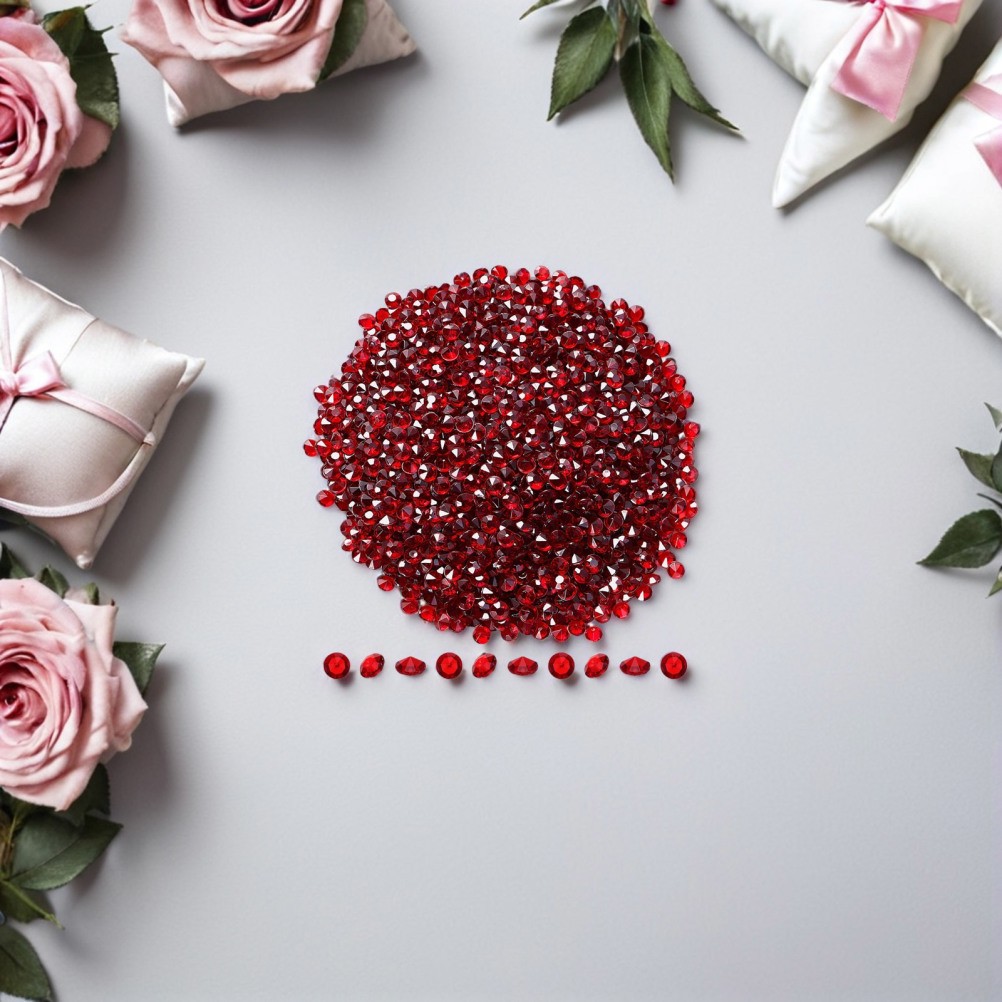  10000 Pcs Acrylic Rhinestones Table Scatter Bridal Shower Decorations