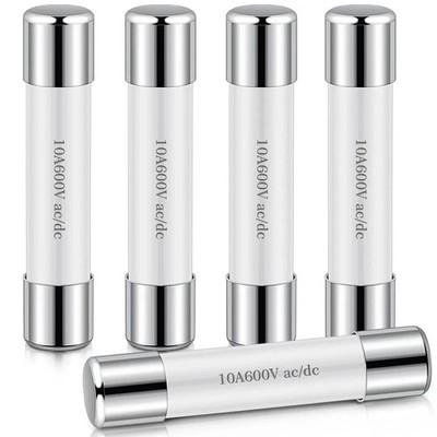 5 Pcs Ceramic Fast Fuses for Multimeters 600V Ceramic Fuse for Use in Multimeter