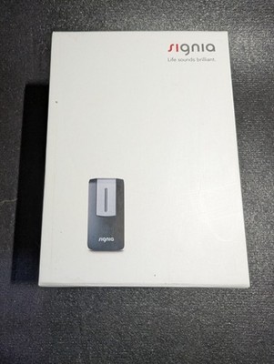 Signia Streamline Mic Bluetooth Streamer. Works With IX, AX, X & Nx Hearing Aids
