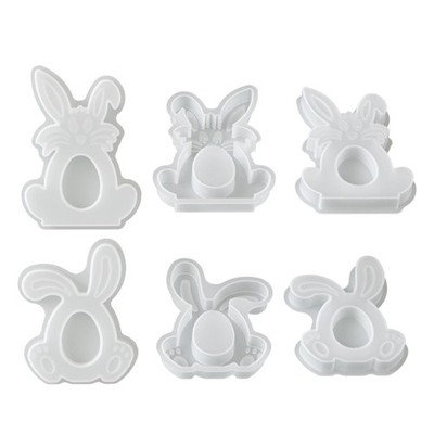 Aromatherapys Plasters Mold Diys Easters Eggs Bunnies Silicone Molds