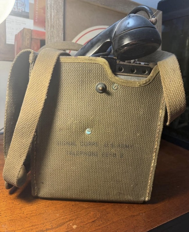 1940s United States Military EE-8 Field Phone