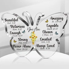 Gerrii Christian Gifts for Women Inspirational Religious Multicolor 