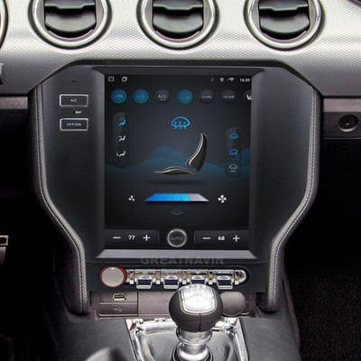 Car stereo Radio kit For Ford Mustang 2015-2021 GPS Tesla style carplay Android