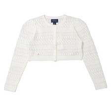 Polo Ralph Lauren Kids Cropped Knitted Cardigan, Size 4