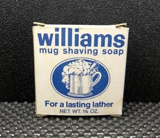 Vintage Williams Mug Shave Soap 1.75 oz NOS