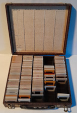 Huge Lot of Vintage Film Slides With Storage Case
