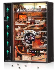 ROKR Marble Run Mechanical 3D Puzzles for Adults& Teens, DIY Miniature Model ...