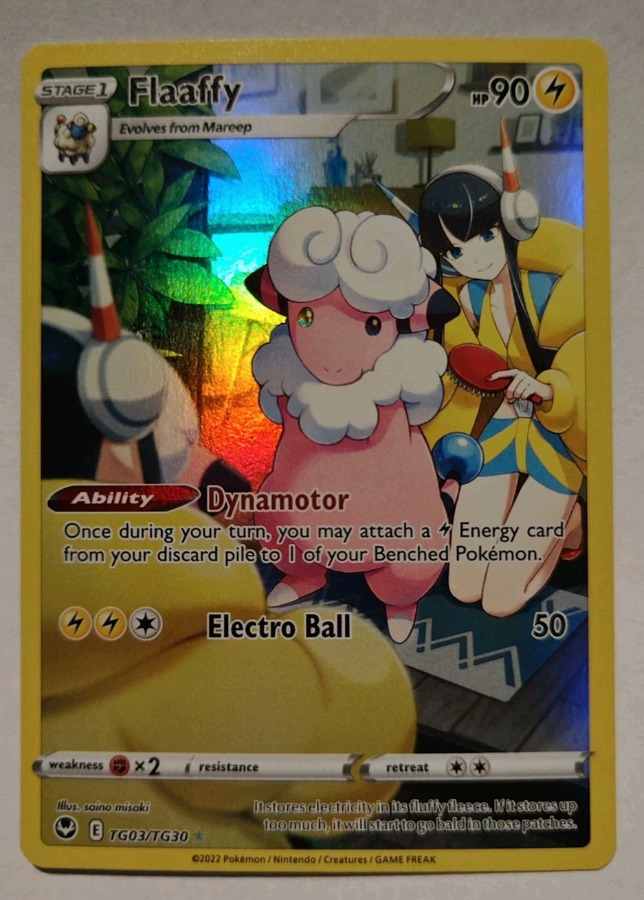Flaaffy TG03/TG30 Silver Tempest Trainer Gallery Pokemon NM