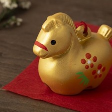 Cloche de fortune bonne chance et richesse (cheval)