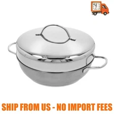 4-pc Stainless Steel Stovetop Smoker Set