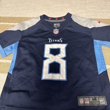 Nike NFL Titans Jersey Number 8 kids Medium Marcus Mariota