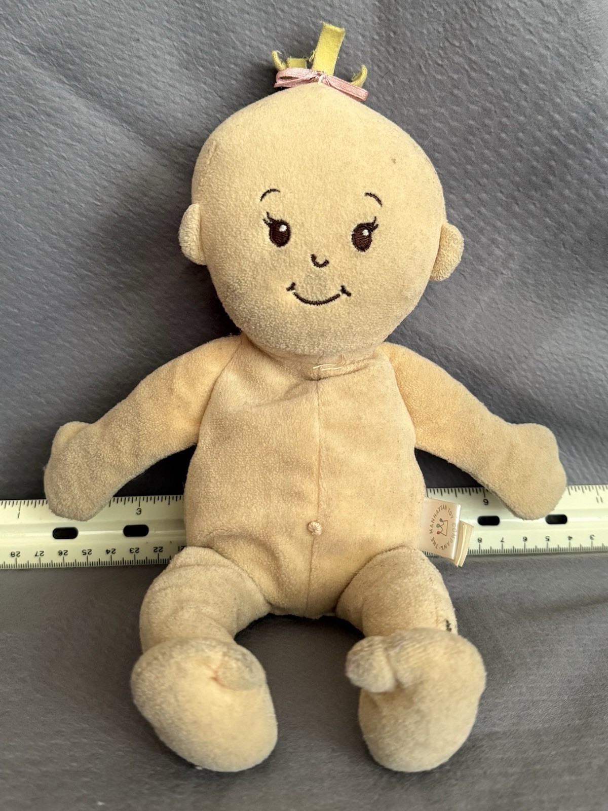 Manhattan Toy Co. Wee Baby Stella&trade; 12&rdquo; Soft Body First Baby Doll Blonde Hair