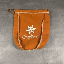 Crown Royal Salted Caramel Limited Edition Whiskey 750ml Felt Bottle Bag Fall