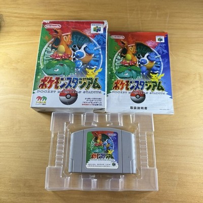 Japanisch Nintendo 64 Boxed N64 NTSC J - Pokémon Pocket Monsters Stadium