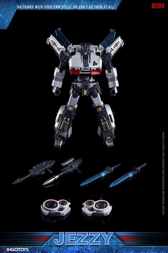 BingoToys BT-07 BT07 Jezzy (IDW Jazz) action figure - Picture 5 of 6