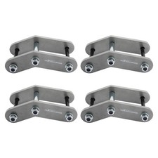 1.25 Front Rear Lift Level Kit Shackles For Jeep Wrangler Yj 1987-1995 1.25 Front Rear Lift Level Kit Shackles For Jeep Wrangler Yj 1987-1995