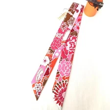 Hermes Twilly Bingata Red Pink